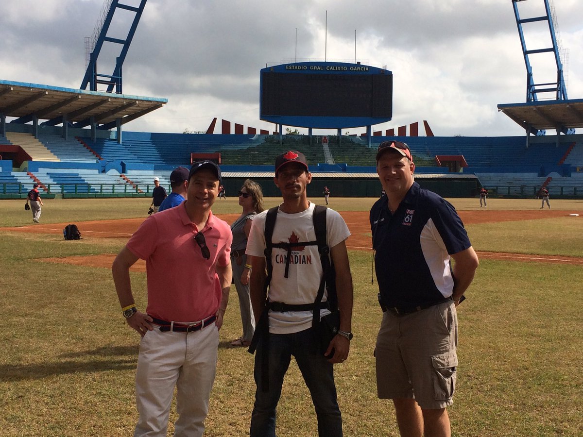 JimmyAltman's tweet photo. Day 2 in #HolguinCuba The #Weha team is Reppin' @FOX61News some pix from town 2day. @mpiskorskifox61 Amazing sights https://t.co/7GKzsqrjC1