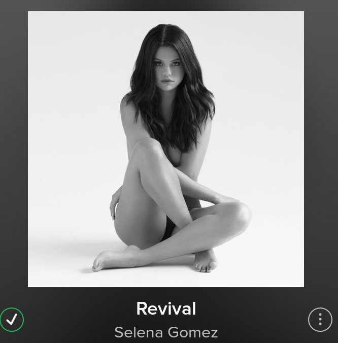 MusicsFav's tweet photo. Revival - Selena Gomez https://t.co/8ZEcUXGdhl