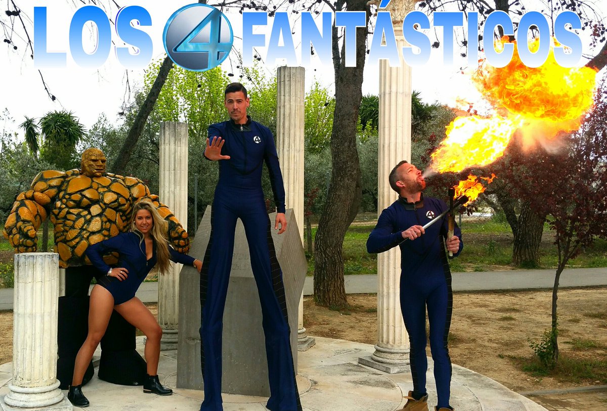 Robot_Group's tweet image. NOVEDAD!!!!! Contratación por privado, LOS 4 FANTÁSTICOS