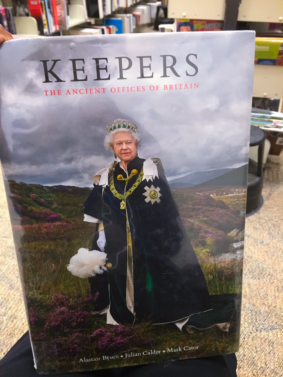 ninepluslives's tweet photo. Just found - Keepers @ library, The Ancient Office of Britain. #AlastairBruce #JulianCalder #MarkCator #Keepers #UK https://t.co/53PfuFOW5J