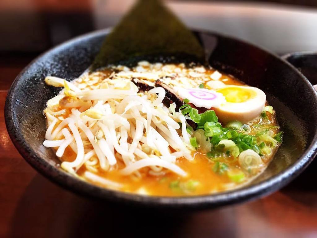 coreyleung's tweet photo. It's good to be back in the city #gastown #ramen #yvr #yvreats #karamiso #tonkatsu #vancouver #japanesefood #noodles https://t.co/7it2OxQT38