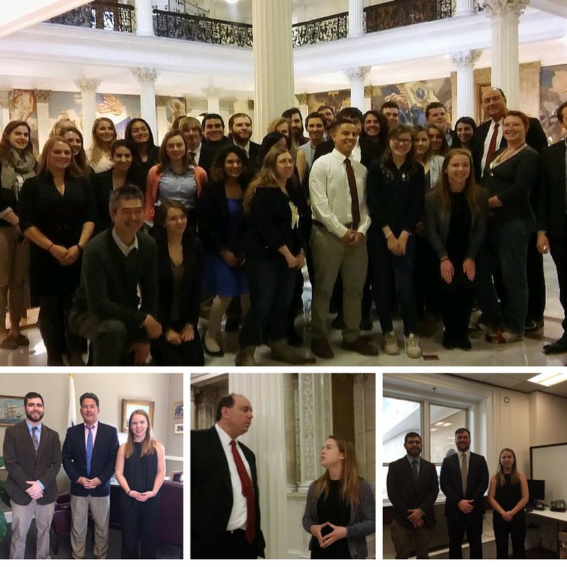 umdpirg's tweet photo. Clean Energy Lobby Day! Thanks @ChrisMarkeyRep, Sen Montigny, & Rep Murphy for meeting with us #masspirgstudents https://t.co/Odmc7OPnlC