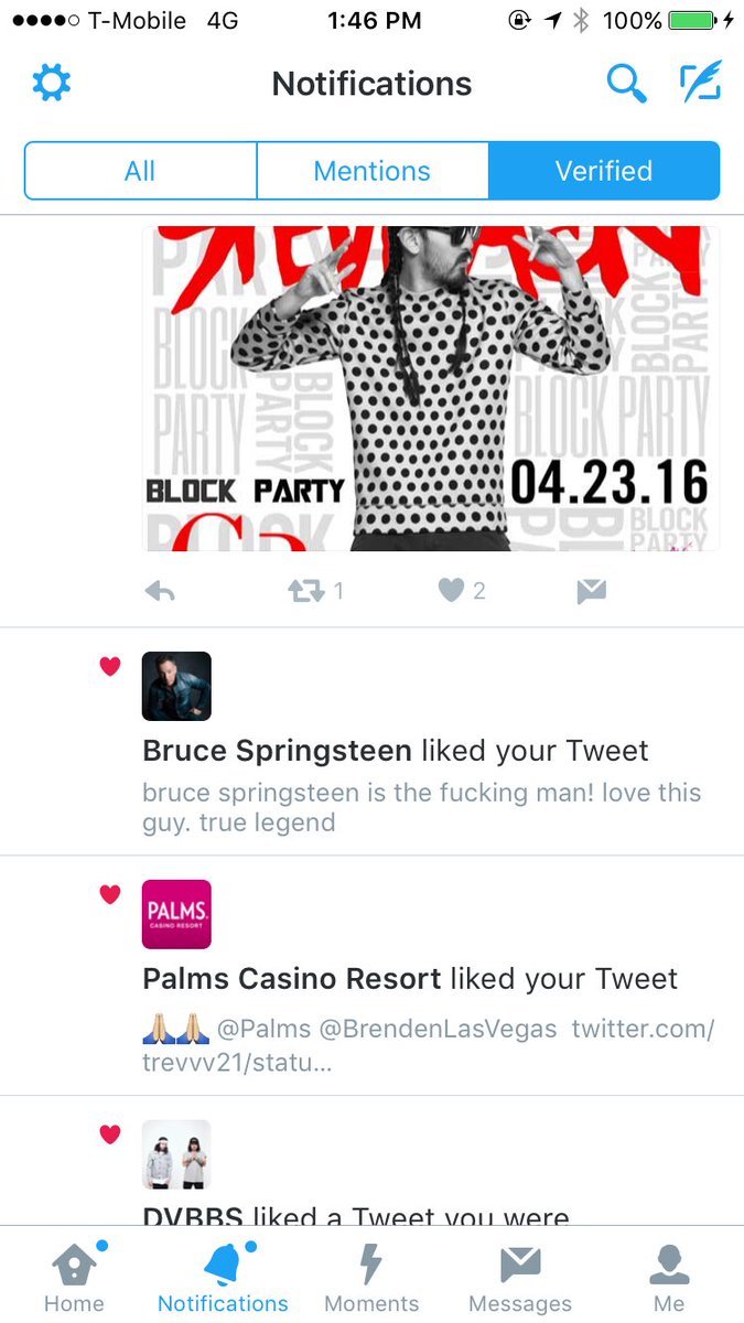 Fanning out pretty hard. Always been a fan of @springsteen! Thanks for the like!! https://t.co/RWtAsnLa55