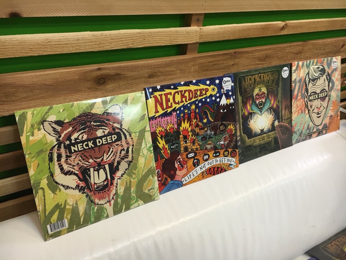 RegulationLP's tweet image. Big thanks to @hopelessrecords and @NeckDeepUK for these sweet vinyl records! Can’t wait to have you back.