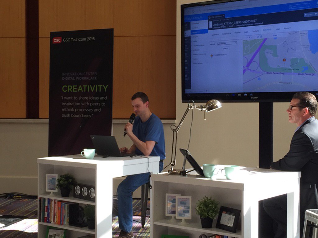 Royer_Edge's tweet photo. Great #CSCMyWorkStyle demo today #Gsctechcom2016 https://t.co/cCvHTKjf8h