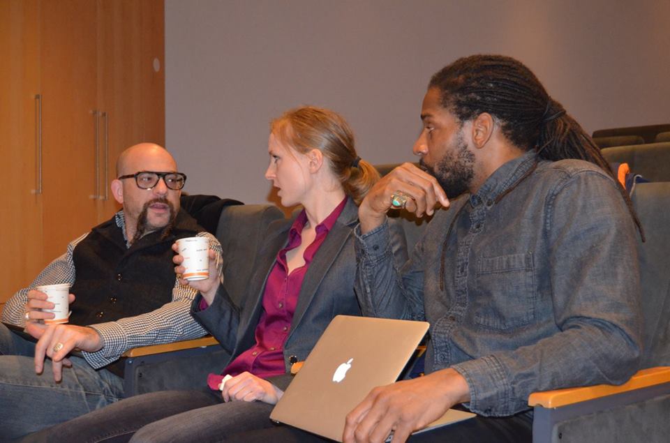 StudioSaasen's tweet photo. Intimate moment from #WEdThinkOslo @failbig and @W_E_Foundation . Two awesome and truly inspiring guys! https://t.co/w8u46yhvkK