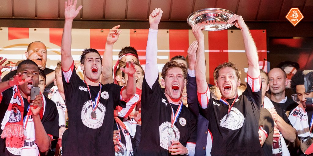 KNVB's tweet photo. Tot volgend seizoen in de Eredivisie @SpartaRotterdam! https://t.co/A62q54unq3. https://t.co/szjw5GbY5a