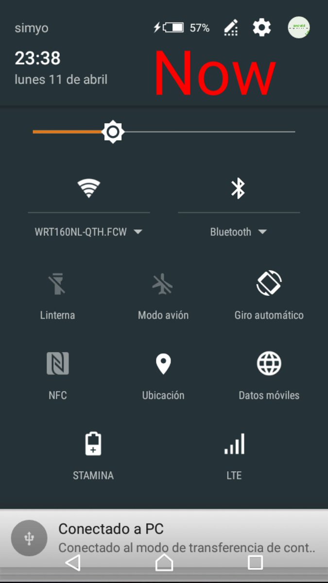 linuxct's tweet photo. New SystemUI with #AndroidN style, coming soon to #XperiaZ5STYLE through an OTA. #linuxctdev https://t.co/f8y7HM4ICl