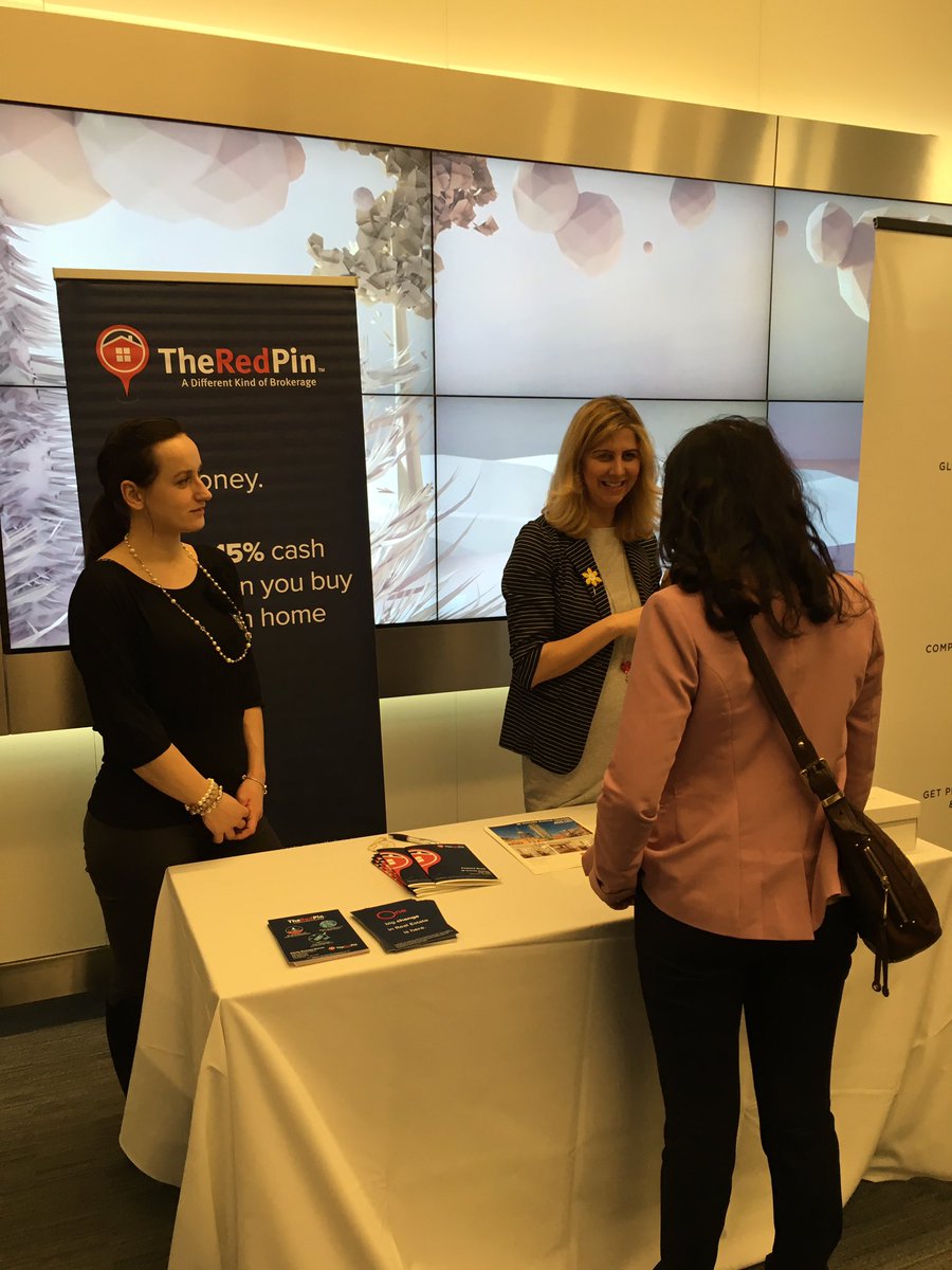 alexandernorman's tweet photo. Not even officially open and the booths r busy @cheloduenas @TheRedPin @Hired_HQ @mosiacmfg #TechTO @TechTorontoOrg https://t.co/uXDGbX3Tnc