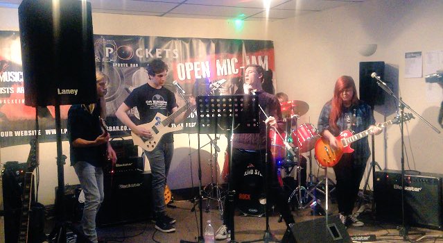 Saturday 9th April @ Pockets in Southend. Thank you to all who came down to support us!

Photo credit: Keri Woodman