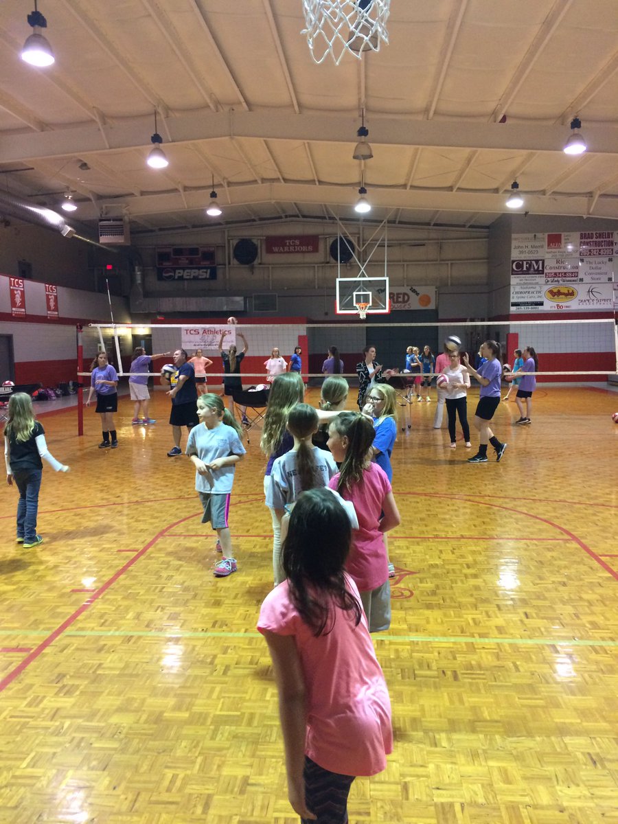 TCS Elementary volleyball clinic!!!