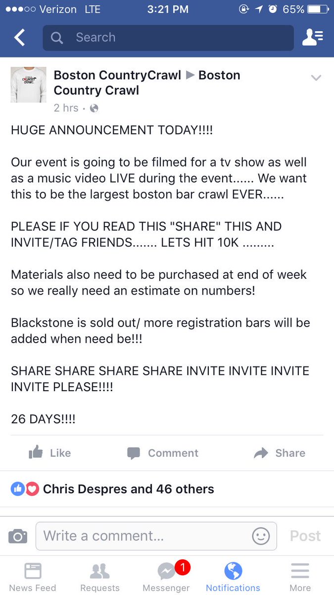 BOSTON COUNTRY CRAWL tweet media