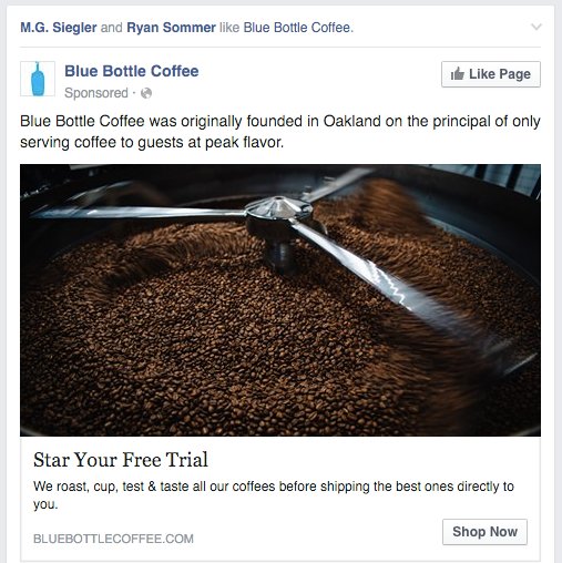 fredericl's tweet photo. I hope Blue Bottle pays more attention to its coffee than its ad copy... #starprincipal https://t.co/q2IUTEOpGs