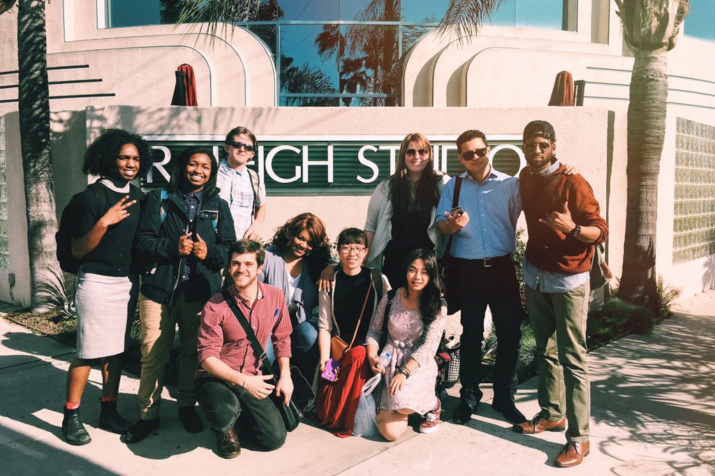 ProducingMFA's tweet image. First day on the Raleigh Studios Lot! #SemesterinLA #cccgradstudy #columbiachi #creativeproducers #mfa