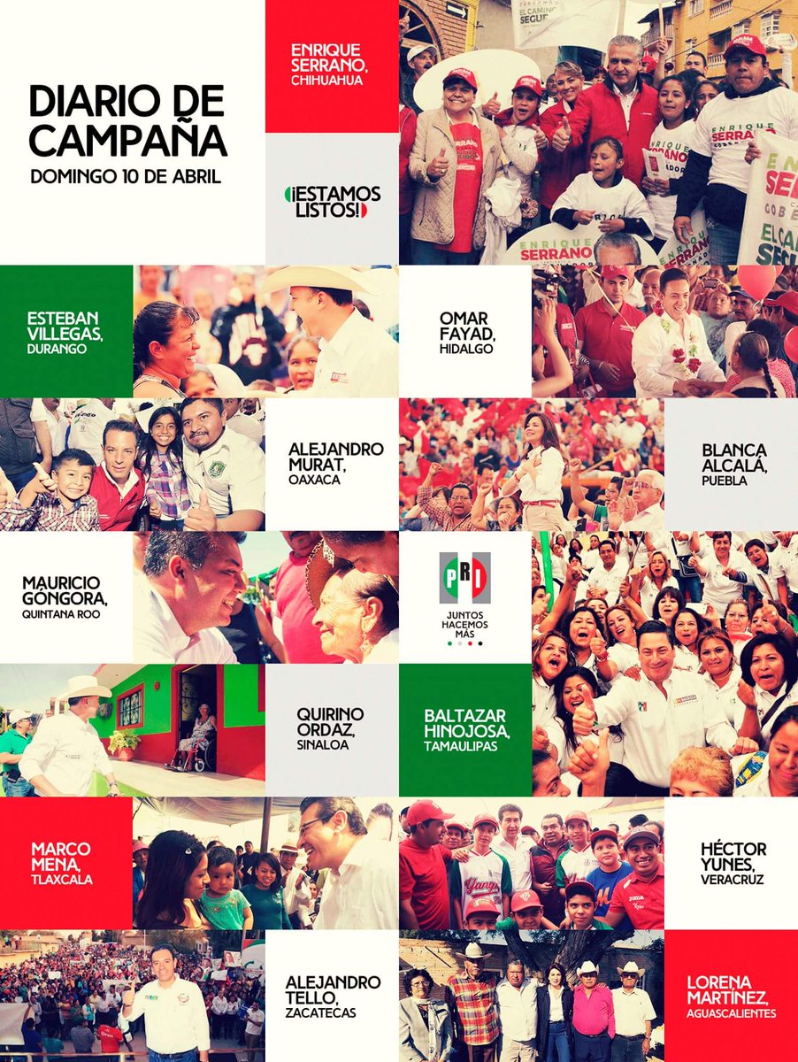 ElGranGallo's tweet photo. Sigue de cerca las actividades de nuestros 12 candidatos a Gobernador. https://t.co/F8rQXTDc45