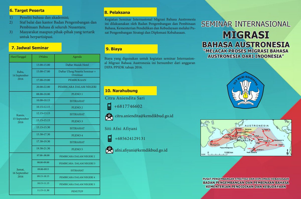 PPSDK_'s tweet photo. Akan hadir... #SeminarInternasionalAustronesia https://t.co/mD9HKJmVij