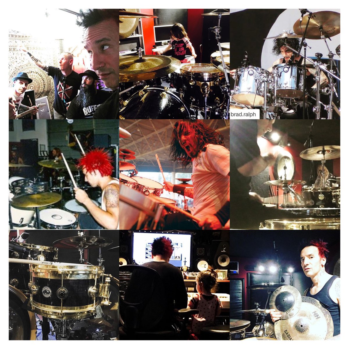 My March 2016 #BestNine 15727 likes -- 309 comments via <a href="/my/">John</a>.best.nine #stonesour <a href="/dwdrums/">Drum Workshop, Inc.</a> #dw @SABIAN_Vault #sabian