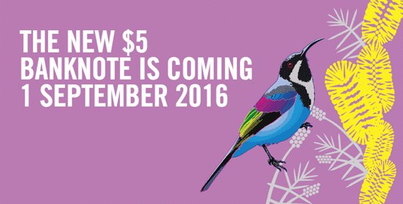 RBAInfo's tweet photo. The RBA has issued a media release Next Generation of Banknotes: $5 Banknote Design Reveal - https://t.co/HxprdzyihF https://t.co/BQRDpDVnKx