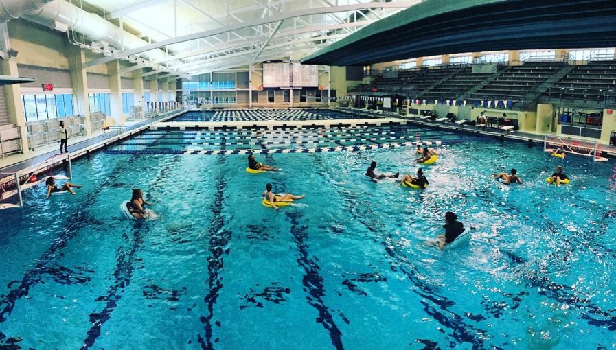 Congrats to the Innertube Water Polo champs, Shark Bait Oo Ha Ha!