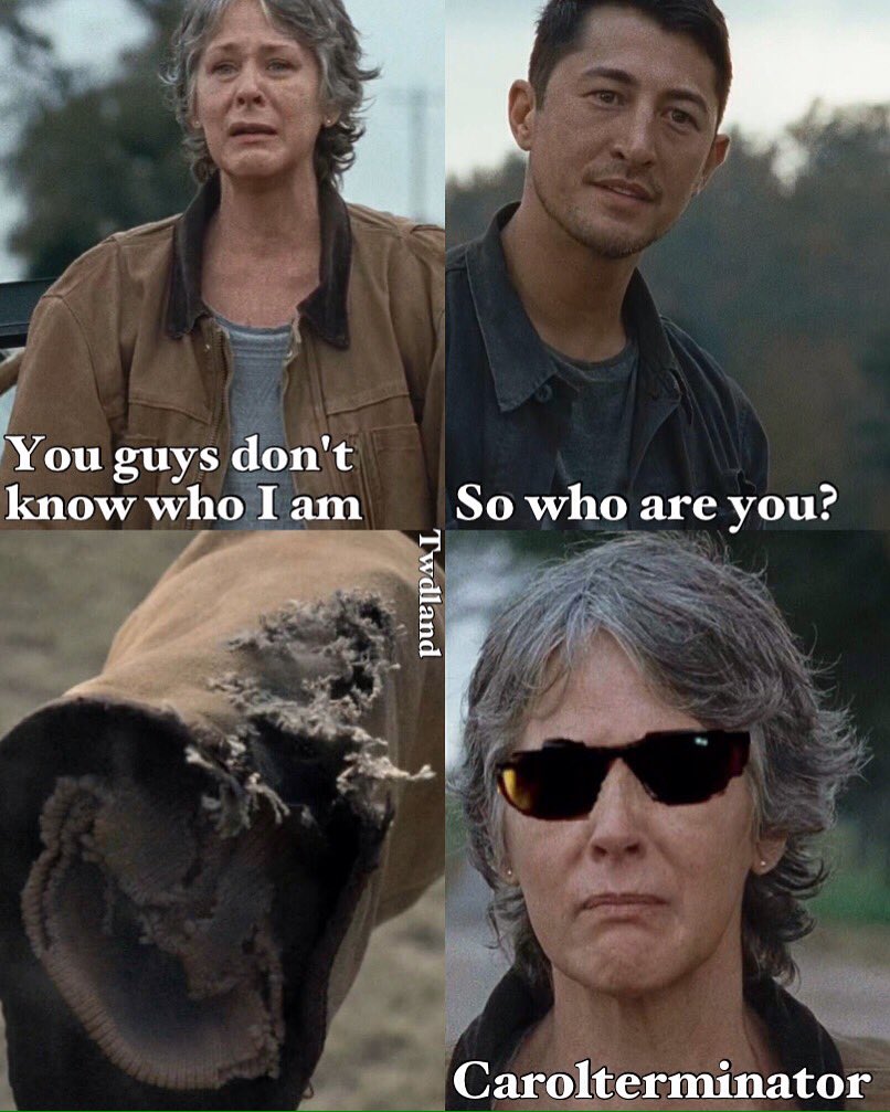 Twdland_'s tweet photo. @mcbridemelissa #carolterminator awesome 😎 https://t.co/XRDx0TuPBx