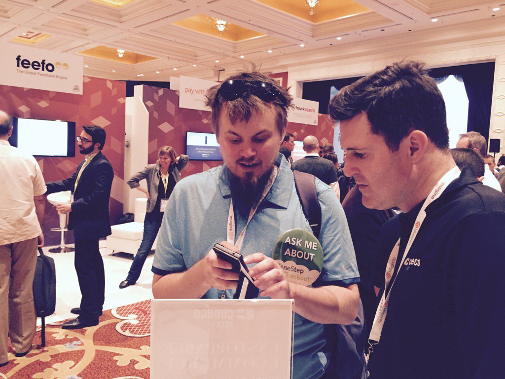 PatriciaPoncy's tweet image. Welcome to Eskil from #OneStepCheckout !!!! 😀
#Imagine2016