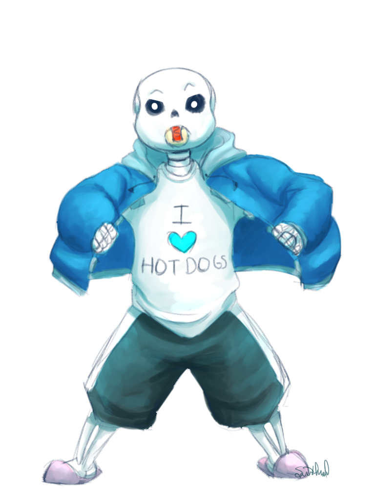 QueensBat's tweet photo. Sans showing off his shirt #undertale https://t.co/xf0M8OZINl