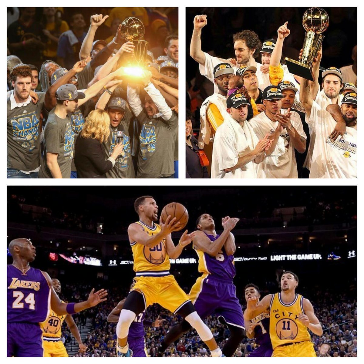 ringitbyipro's tweet photo. #Warriors vs #Lakers game on Wed. Can the Warriors make history with win #73 during Kobe Bryant’s last game? https://t.co/xK5RTbE9rO