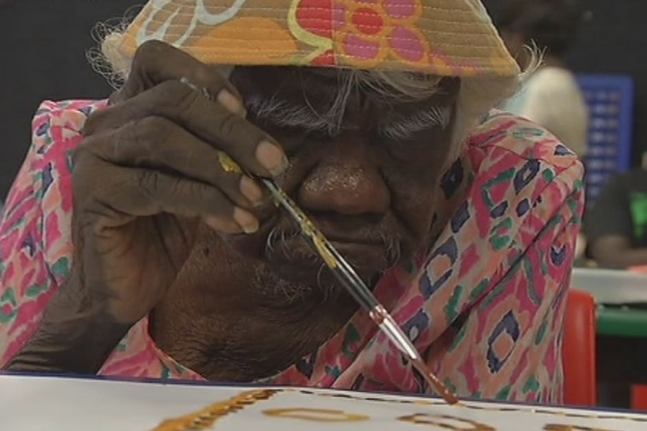 abcnews's tweet photo. #ICYMI: At 95 Daisy discovered her talent, now her works are winning international acclaim https://t.co/9hOew3Kxdn https://t.co/s7aZrgdPFo