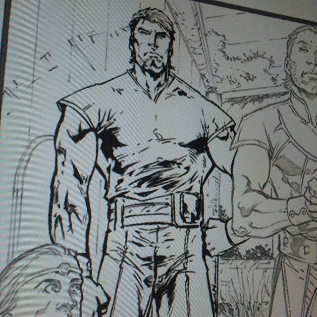 palop_art's tweet photo. WIP Digital Inking PART 2.
#Digitalart #comic #art #ink #comicbook #picture #illustration #superhero #Marvel https://t.co/cflQ0pJDjE