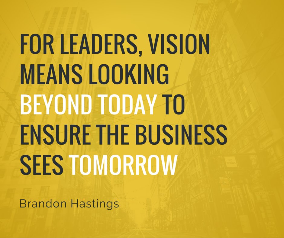 WritePrecisely's tweet image. #Leadership takes vision: Look past today so the #business sees tomorrow.