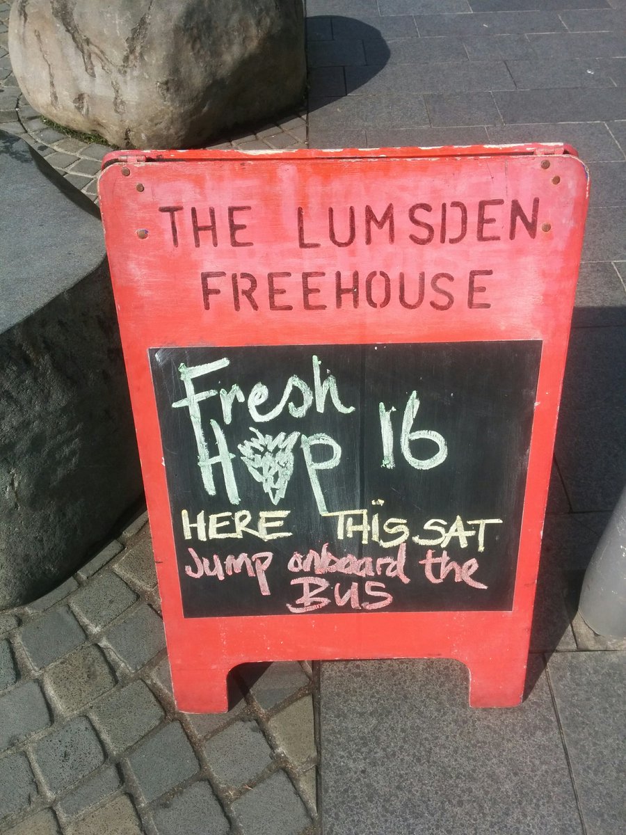 This Sat as part of @freshhopnz16 we are pouring all these juicy fresh wet Hopped brews