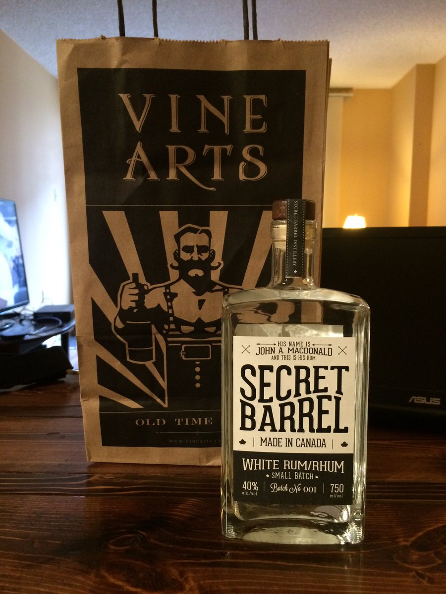 tastethesecret's tweet photo. You can now find #SecretBarrel at one of Canada's best liquor stores, @VineArts https://t.co/R52I9TVELj