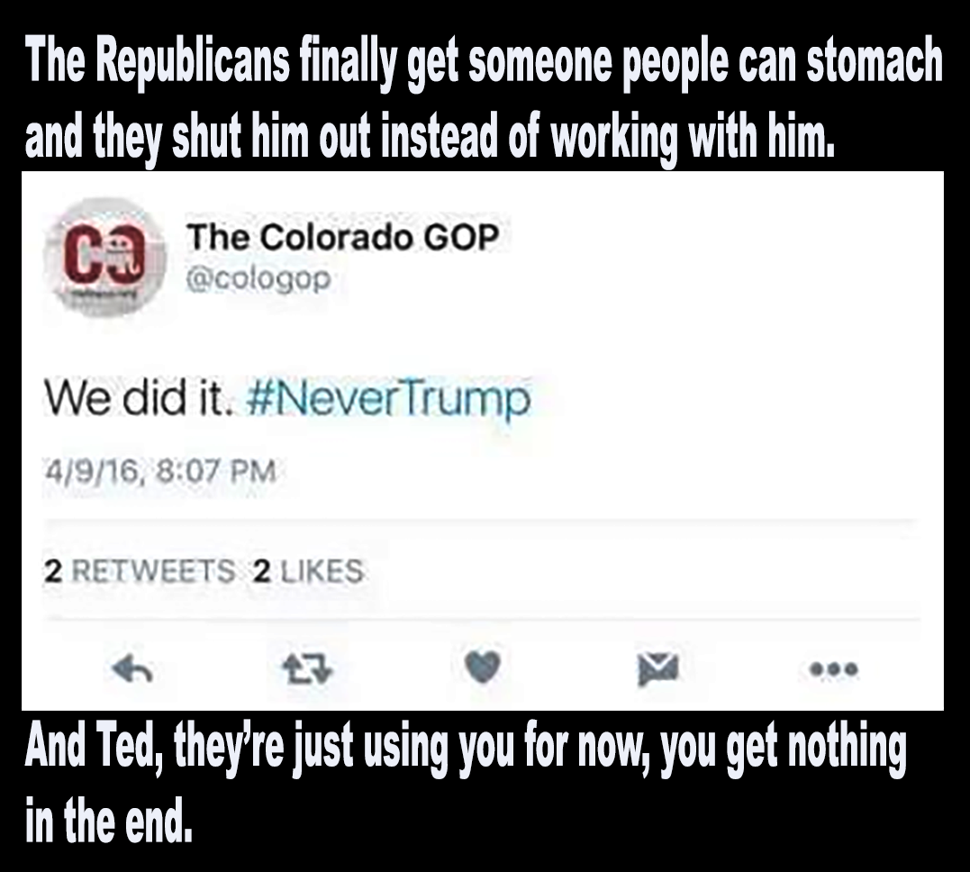 HALoogie's tweet photo. #ESTABLISHMENT SETTLES FOR HILLARY #POTUS #STOLENSPRING #BILLSBLACKSON #HILLARYSGOTAGUN #GOP #DCCORRUPT #POPULARVOTE https://t.co/8RkYMLnp7L