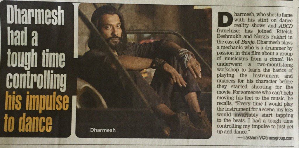 dthevirus31's tweet photo. Loving look Movie #Banjo #Bombaytimes #lovingit https://t.co/VF3En9knT9