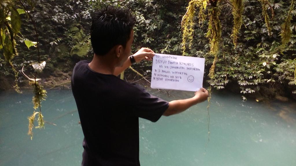 Bravo Panitia Kongres Ke XIII <a href="/HimapikaniNtb/">kongresHimapikaniNTB</a> Semoga Sukses , Salam dari 7 Angel Waterfall :)