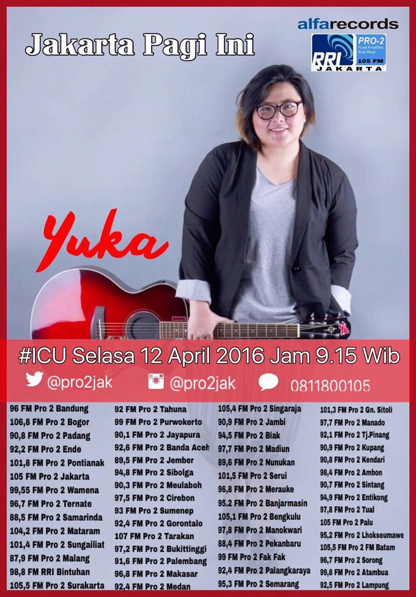 putrimaikel's tweet photo. JGn lewatkan yah ICU hari ini pukul 11.15 - 12.00WIt &amp; 09.15 - 10.00WIb
#ICUyukaTamadadipro2fm https://t.co/KYxbYUmOND