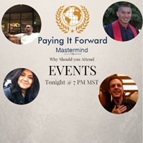 Hank_Klinger's tweet photo. 32 Minutes until we're live... Paying it Forward Mastermind - Topic the power of an EVENT. https://t.co/qkAQYfZYnj https://t.co/XlqfQGVEBC