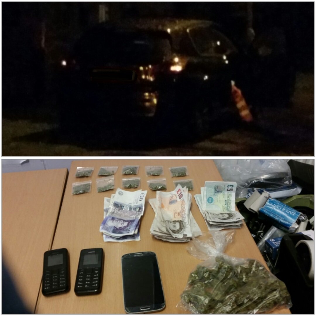 gmptraffic's tweet photo. Vehicle pursuit in West Houghton.  

Search of the vehicle &amp; we find this little stash. 

Occupant arrested. https://t.co/tbfNmrtXTW