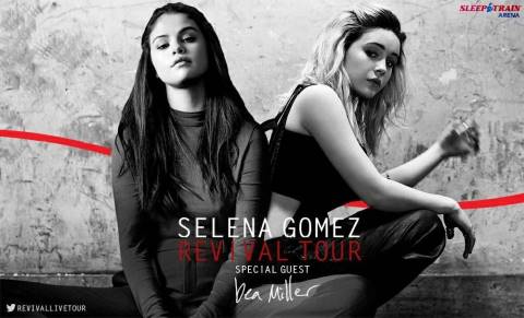 SelenatorINA's tweet photo. Bea Miller akan menjadi opening act Revival di Sleep Train Arena 10 May nanti #GomezUpdate #REVIVALtour https://t.co/z0sQnKkdru