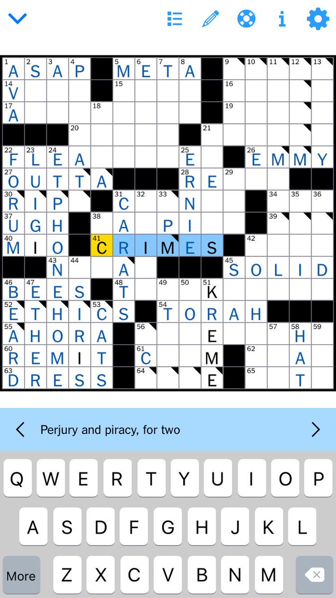 gonkscammers's tweet photo. NYT crossword was on point today https://t.co/0qnQK9xi0a