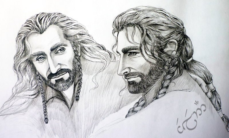 terr6210's tweet photo. Brothers.............On this Majestic Monday...#Thorin #Frerin #KingUnderTheMountain #SweetDreams https://t.co/4GpGdQSi6j