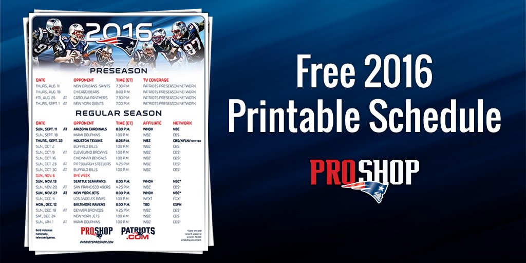 Patriots ProShop On Twitter Get Your 2016 New England Patriots 