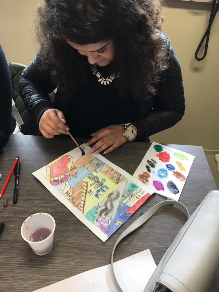 MDECharente's tweet photo. Be a comics author time to an afternoon... in the Comics Museum #yeeproject https://t.co/eyuFXNUp38