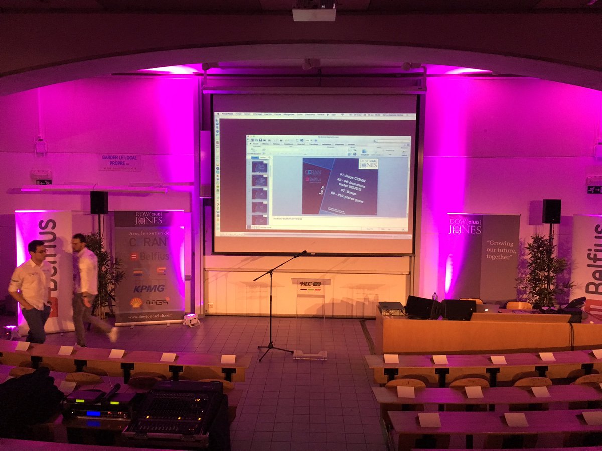 OICDowJones's tweet photo. On attend plus que vous ! #HEC #Belfius #DowJones https://t.co/Xkk1Qwmon8