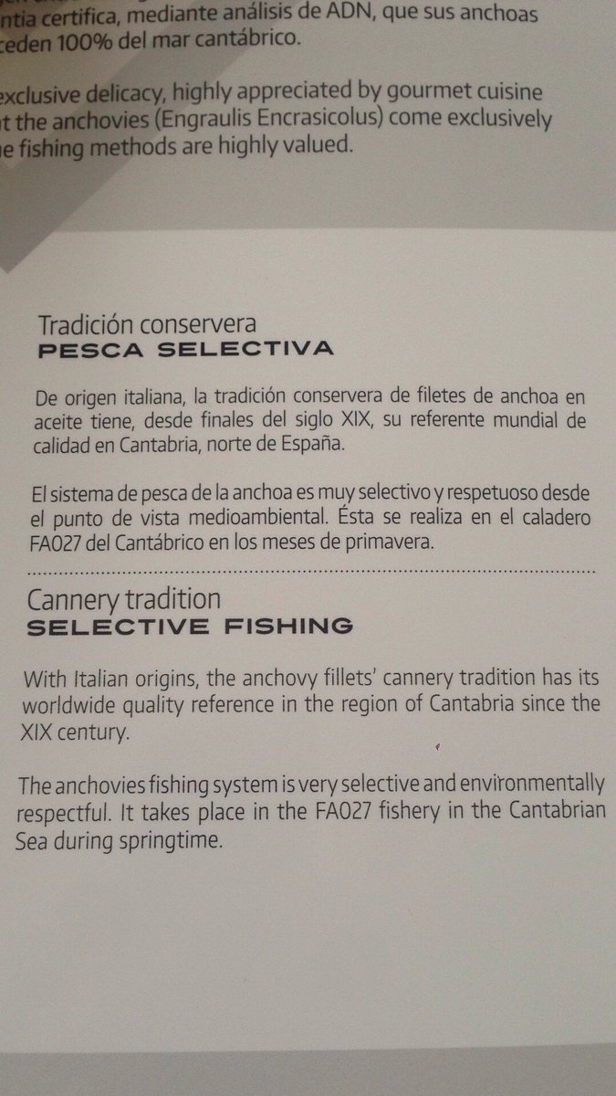 DimantiaConserv's tweet photo. #Dimantia, tradición conservera y pesca selectiva #Sostenible https://t.co/GU52k8EwWC