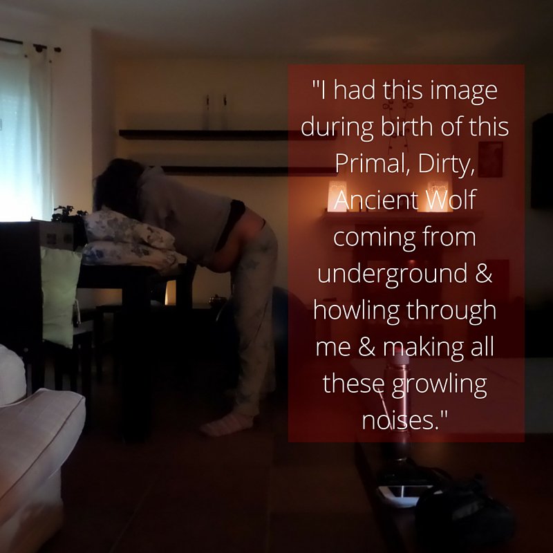 Pain2PowerBirth's tweet photo. "Primal, Dirty, Ancient Wolf coming from underground" Asta's #birthstory https://t.co/9qxXv4usFl @OrgasmicBirth https://t.co/XMfVzXEQYW
