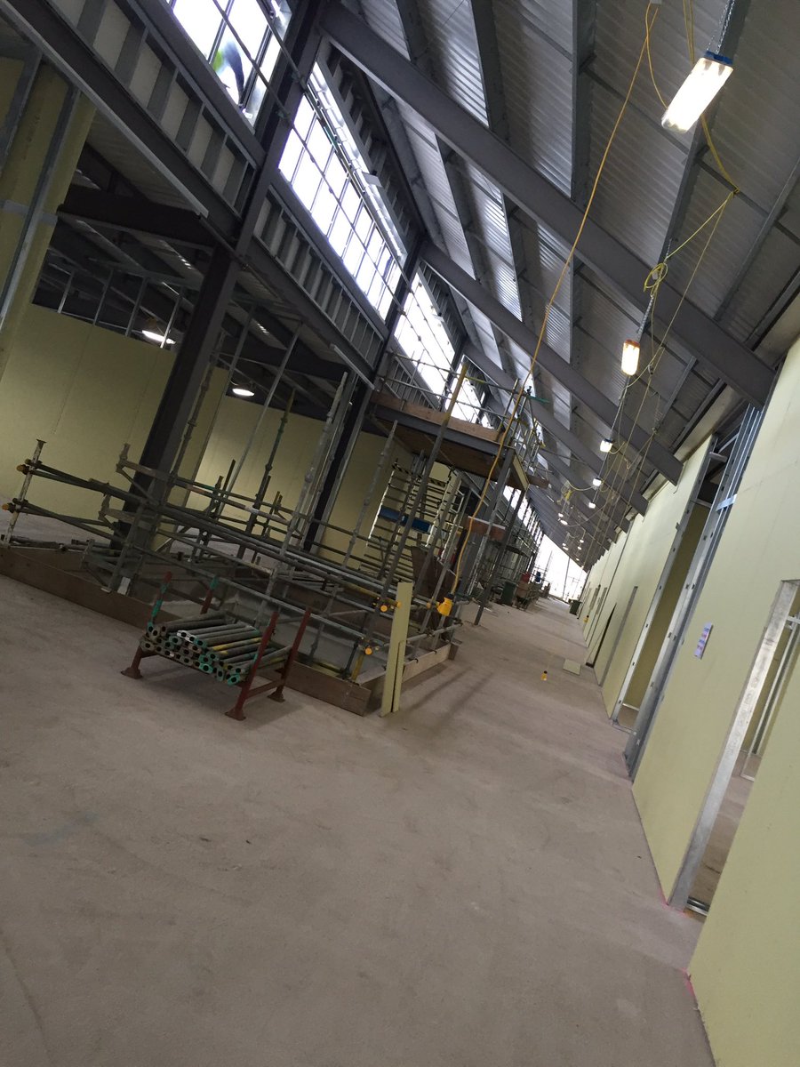 IslwynHigh's tweet image. Internal walls going up. #ExcitingProgress