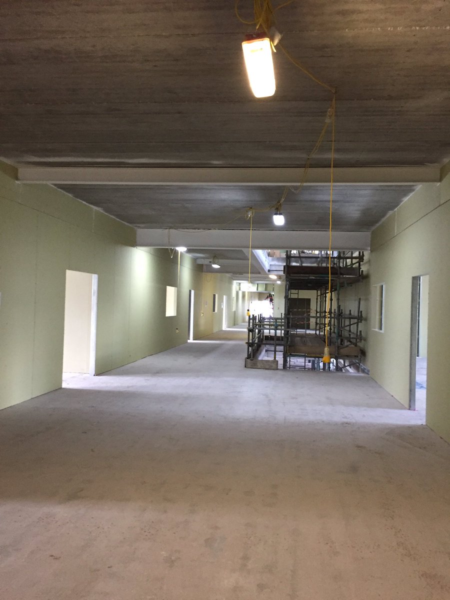 IslwynHigh's tweet image. Internal walls going up. #ExcitingProgress