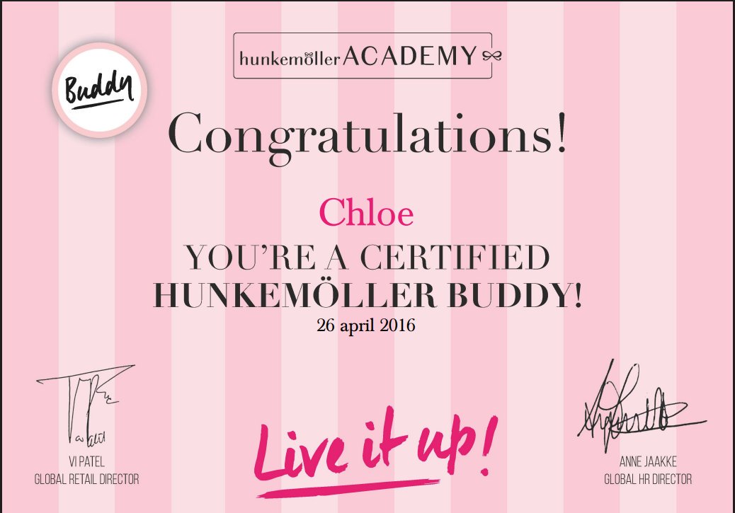 There 's a New Buddy in town!! 😄🎉💪💖🎀 #HKMacademy #buddy #lovemyjob #sheropower @SuperSheros070