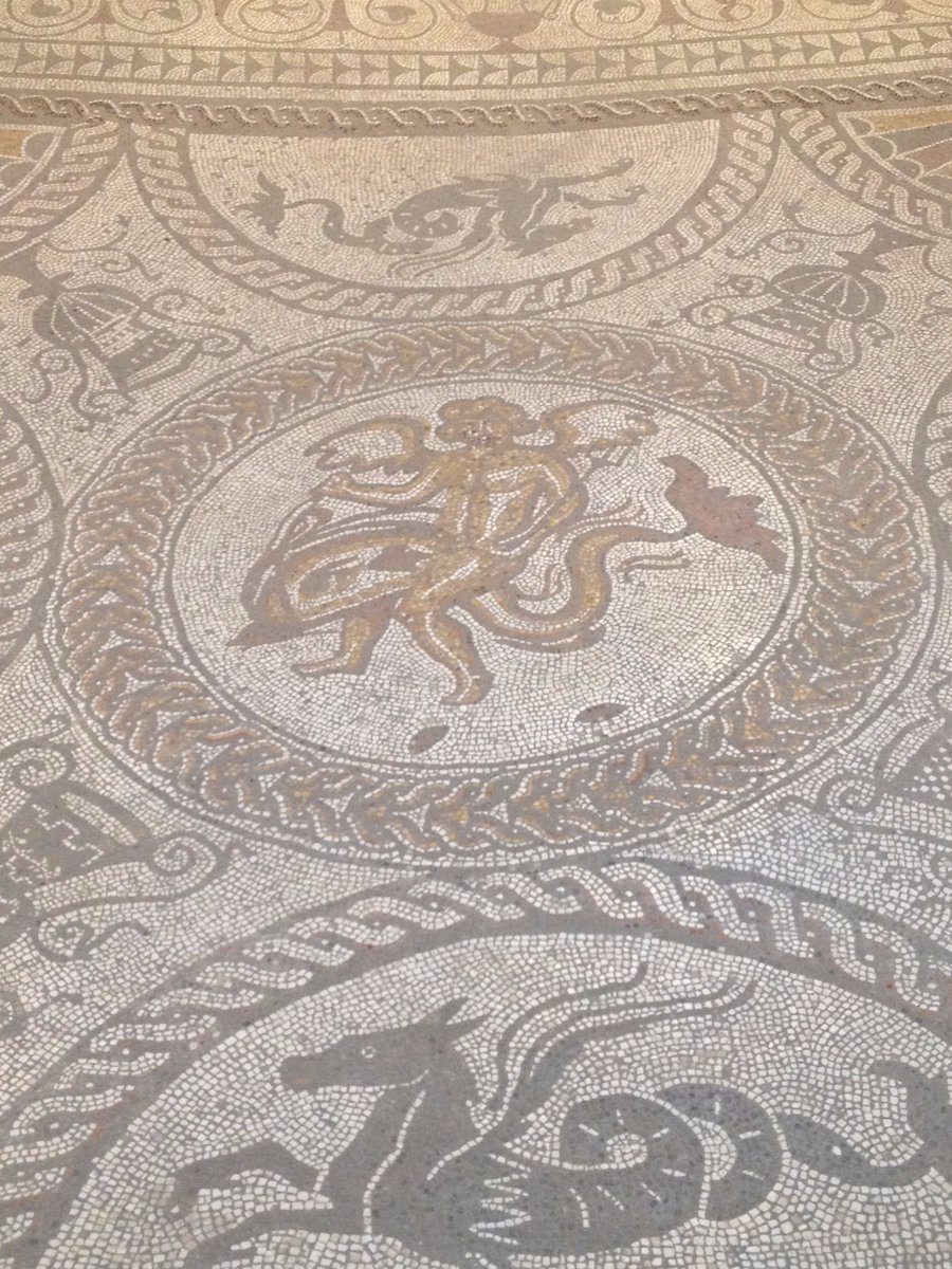 'Behind-the-scenes' tour at Fishbourne <a href="/romanpalace/">Fishbourne Roman Palace</a> - definitely worth a visit.